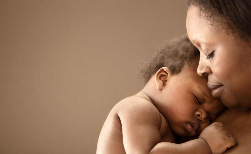 Mãe com bebê