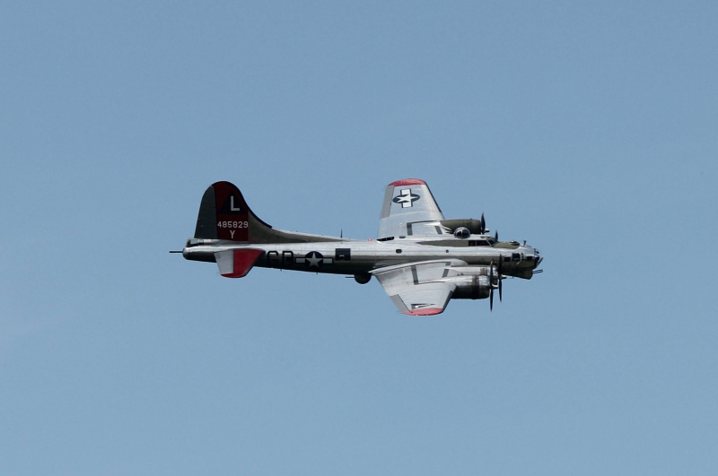 Aereo B-17 in volo