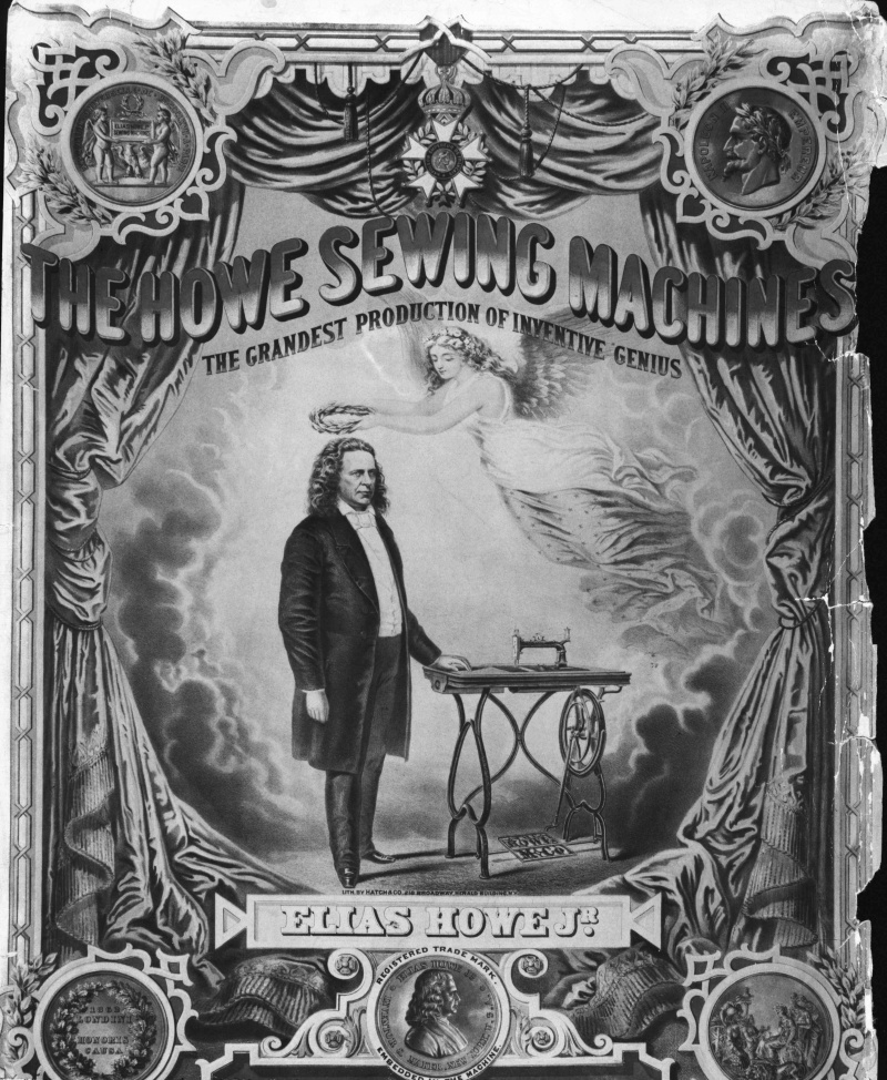Cartel de Elias Howe