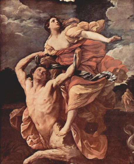 Il rapimento di Deianira, di Guido Reni, 1620-2