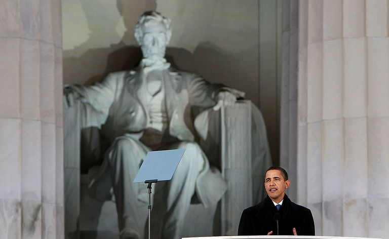 Uroczystość inauguracyjna Obamy w Lincoln Memorial