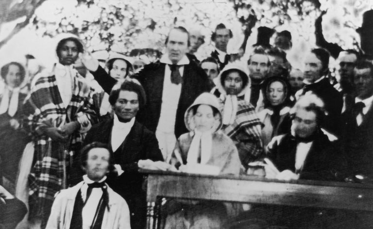 反奴隷制会議、1840 年頃