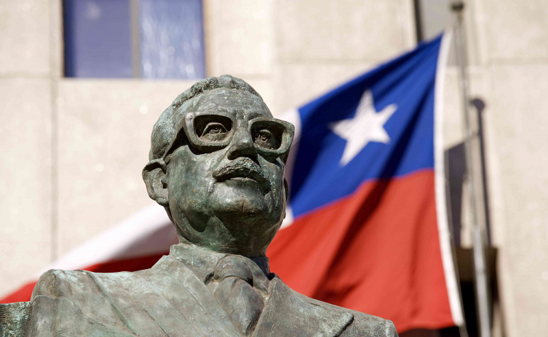 Statue of Salvador Allende
