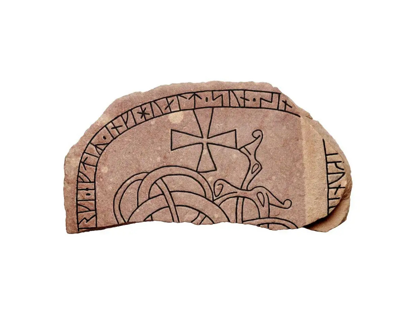 vikingu rūnu fragments