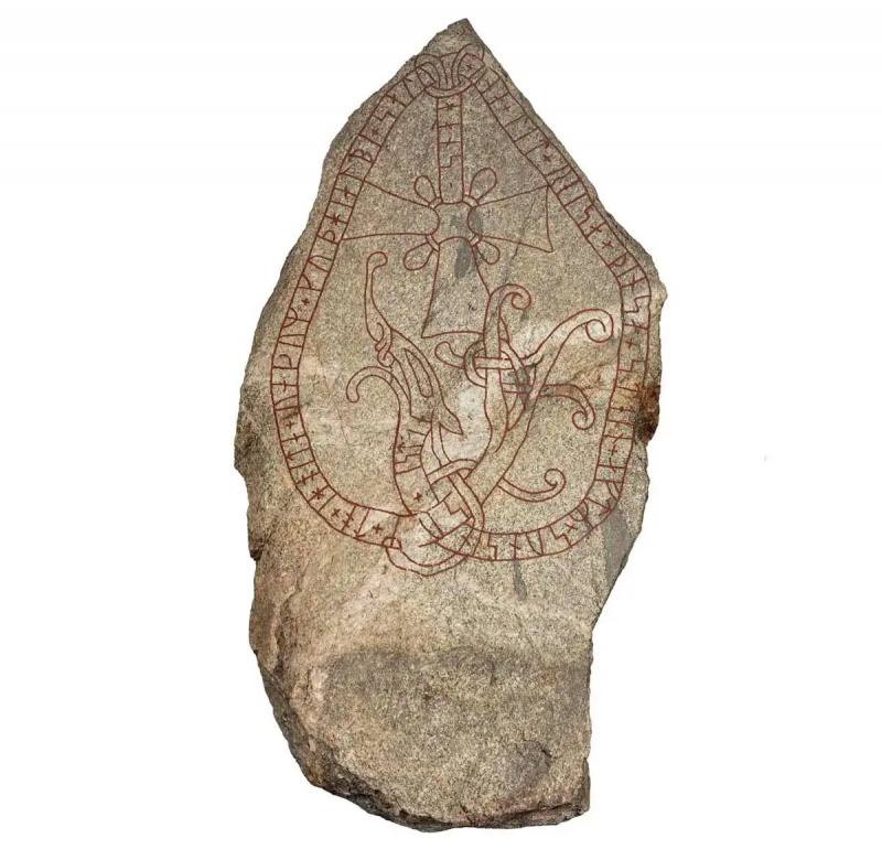 vikingu rūnas akmens