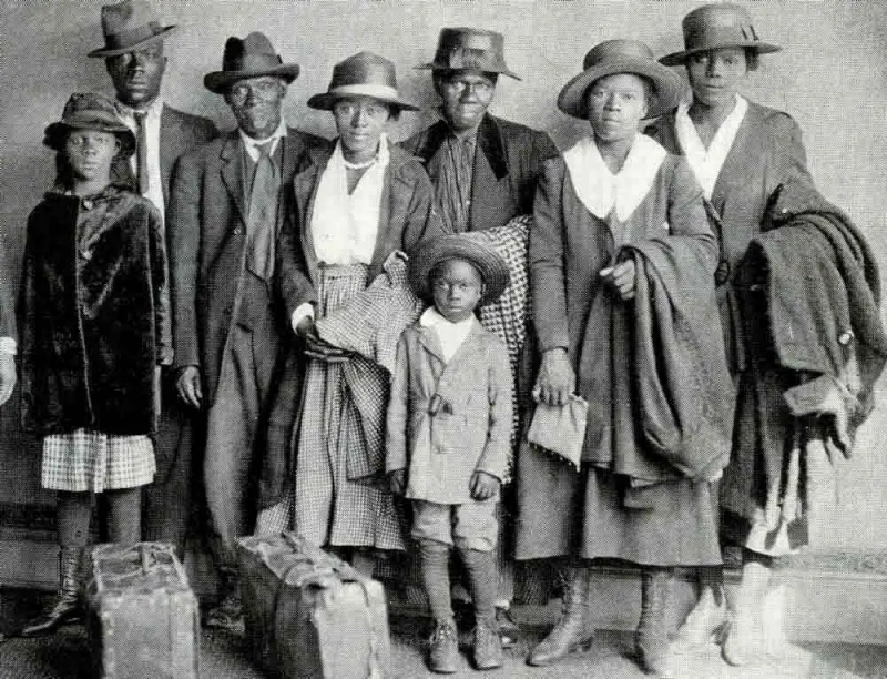 große Migration afroamerikanische Familie Chicago