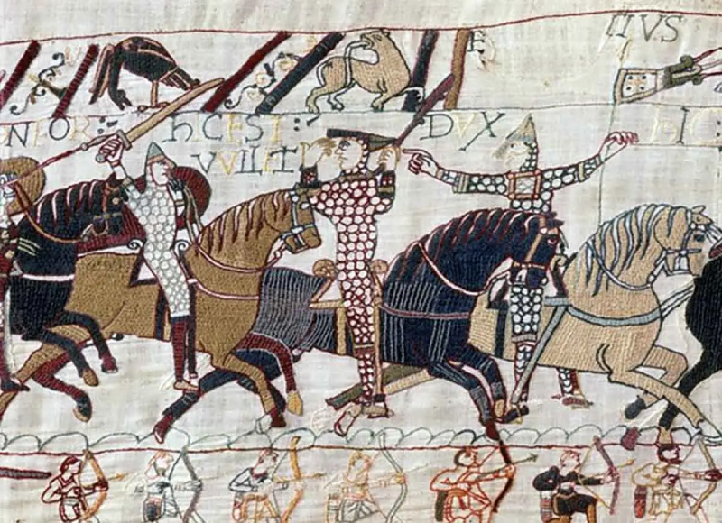 chevaux tapisserie de bayeux