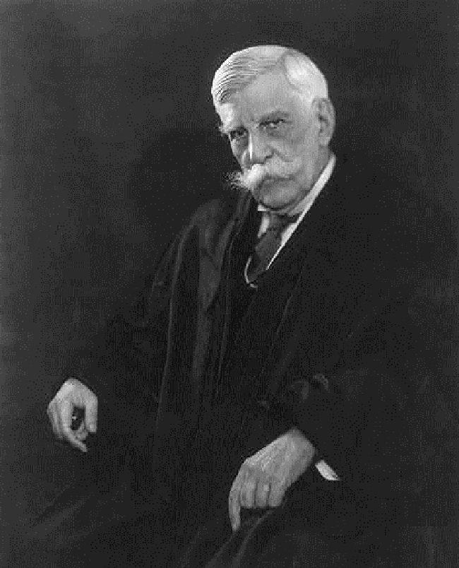 Presidente della Corte Suprema Oliver Wendell Holmes