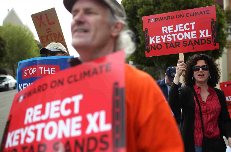 Keystone XL cauruļvada protests
