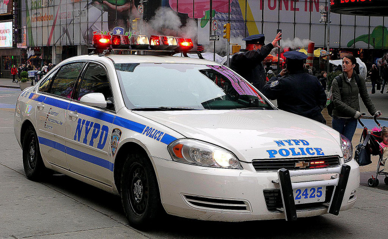 Carro da polícia de Nova York