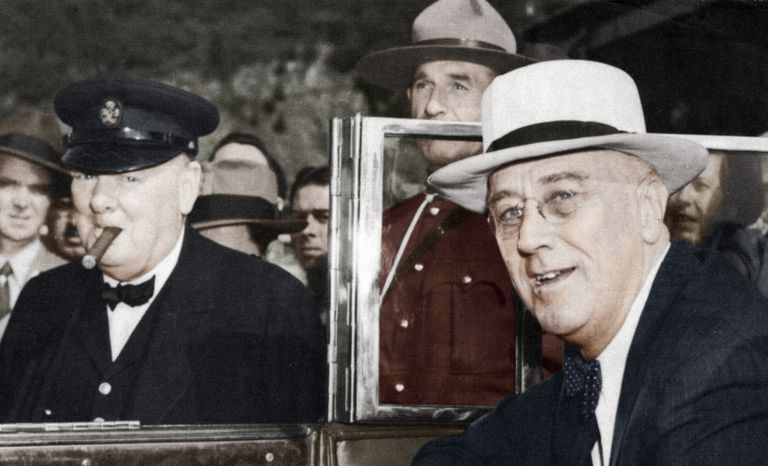 Franklin D. Roosevelt e Winston Churchill