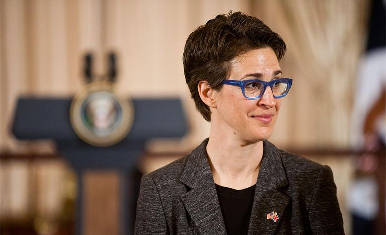 Prezenterka telewizyjna Rachel Maddow przyjeżdża na lunch wydany na cześć premiera Davida Camerona w Departamencie Stanu 14 marca 2012 roku w Waszyngtonie.