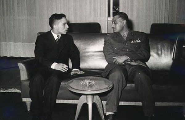 król Husajn Nasser