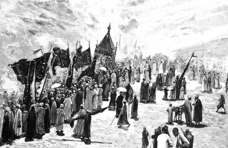 Ilustracja powrotu do Mekki