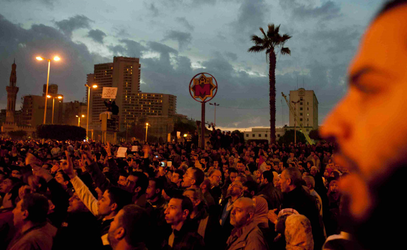 Demonstration in Kairo, 2011