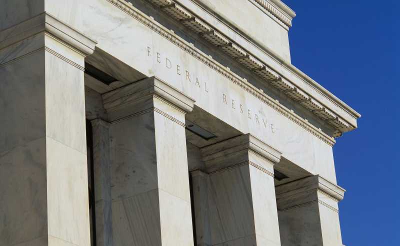 Détail de la colonne à la Réserve fédérale