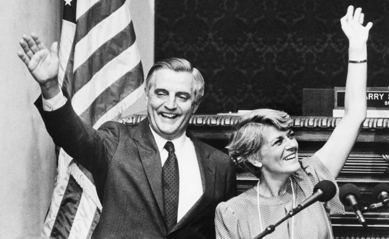 Walter Mondale e Geraldine Ferraro