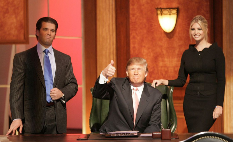Donald Trump w The Apprentice