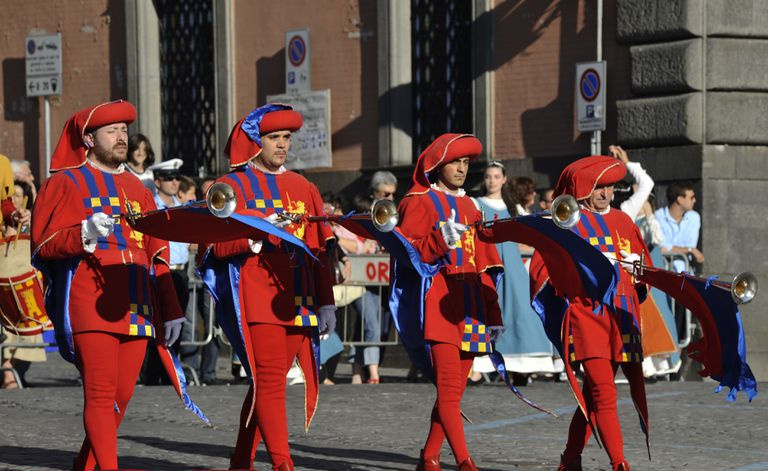 Corpus Domini Day, um evento anual em Orvieto, Itália.