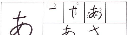 hvordan skrive hiragana en karakter