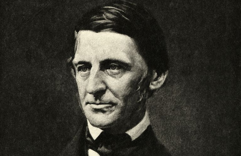 Testa e spalle di Ralph Waldo Emerson