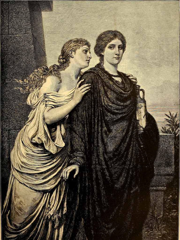 ANTIGONE AND ISMENE fra Karakterskisser av romantikk, fiksjon og drama