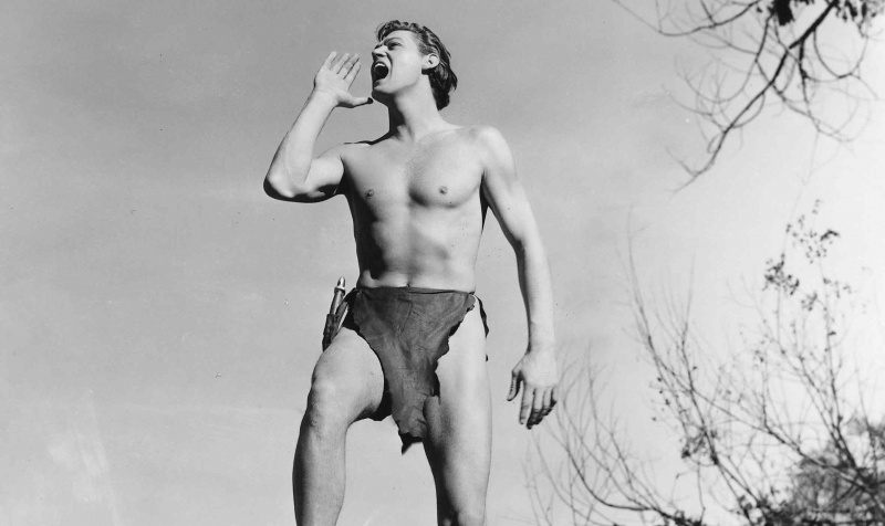 Johnny Weissmuller jako Tarzan