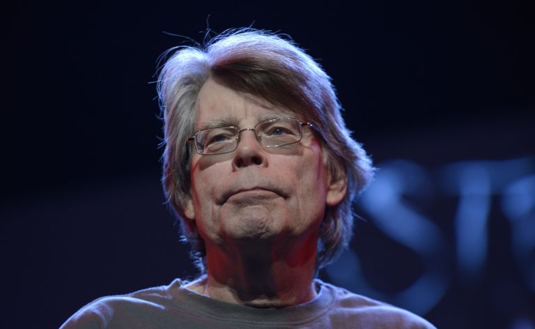 Sessão de retratos de Stephen King