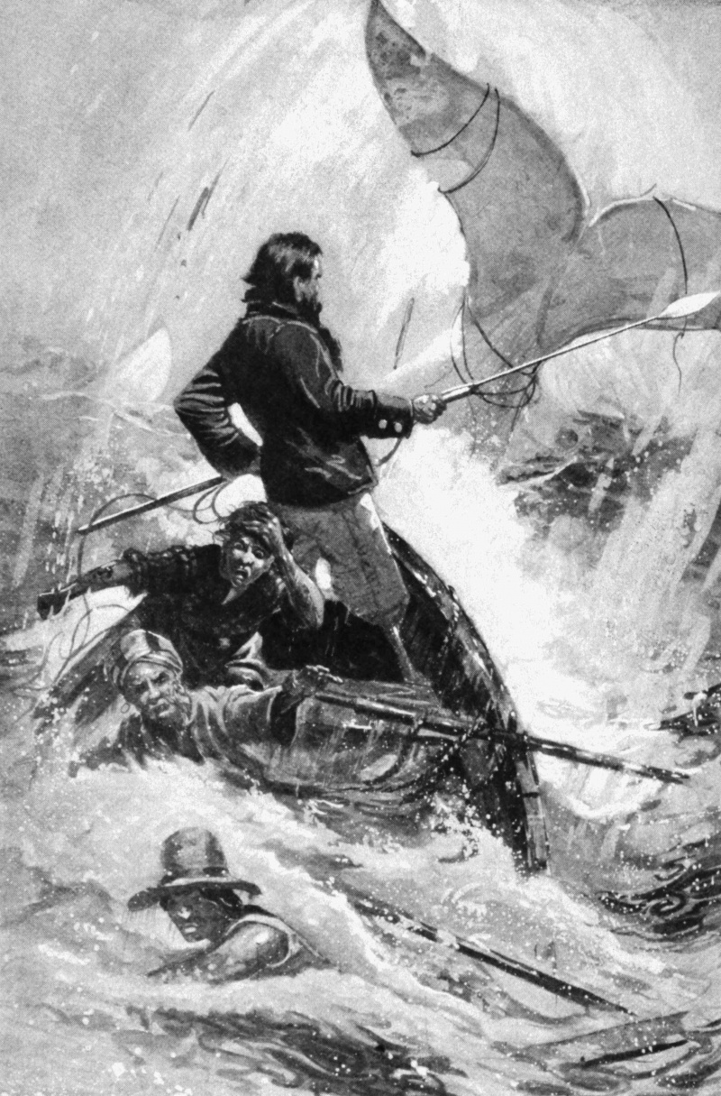 Ilustracja do książki z książki Moby Dick autorstwa Isaaca Waltona Tabera