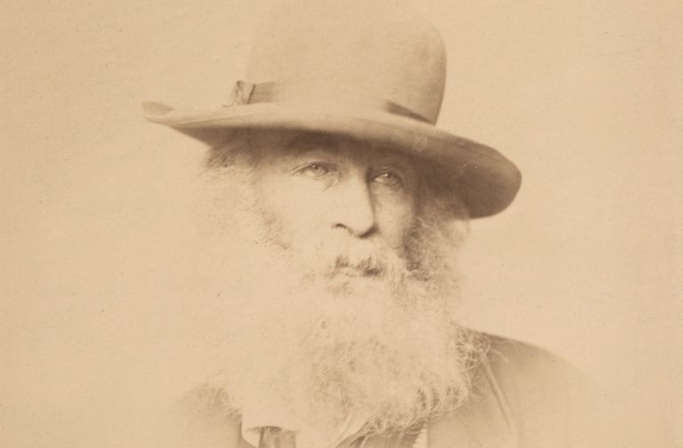 Fotografi av Walt Whitman i 1863