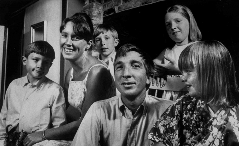 John Updike a rodina