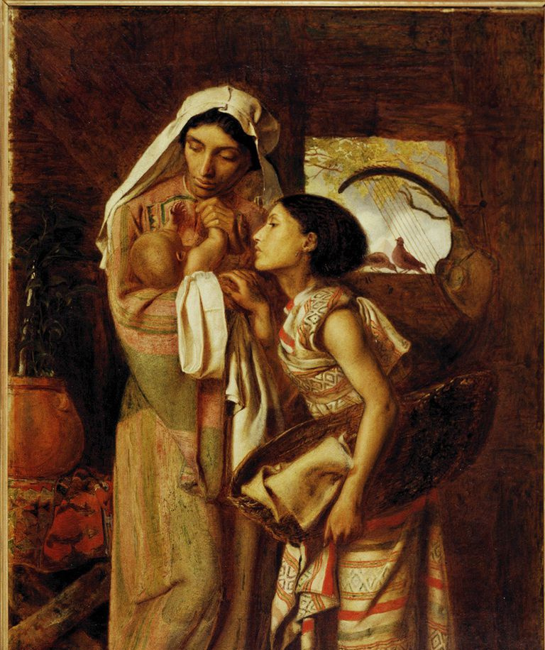 Obraz Symeona Salomona: Matka Mojżesza