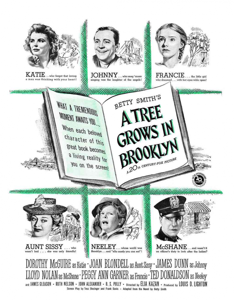 Bruklinā aug koks, filmas plakāts