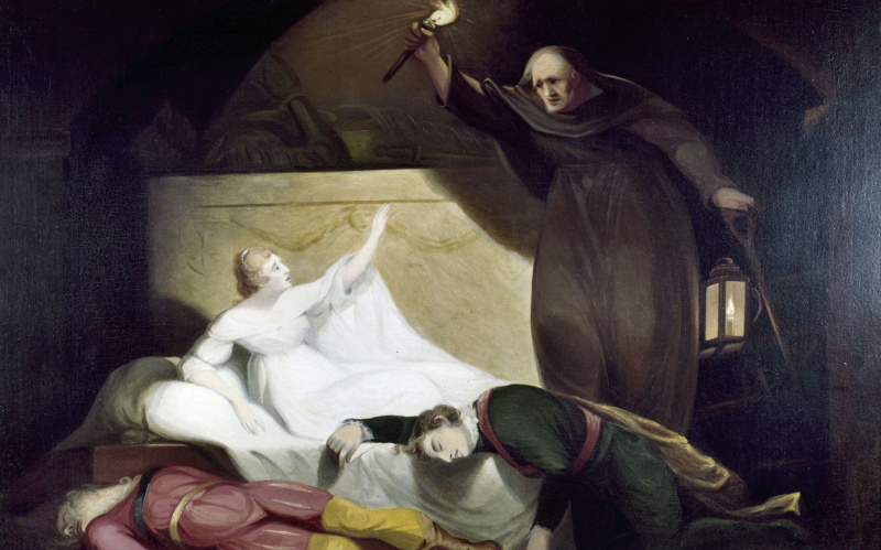 Romeo og Julie av Henry Fuseli 1741-1825