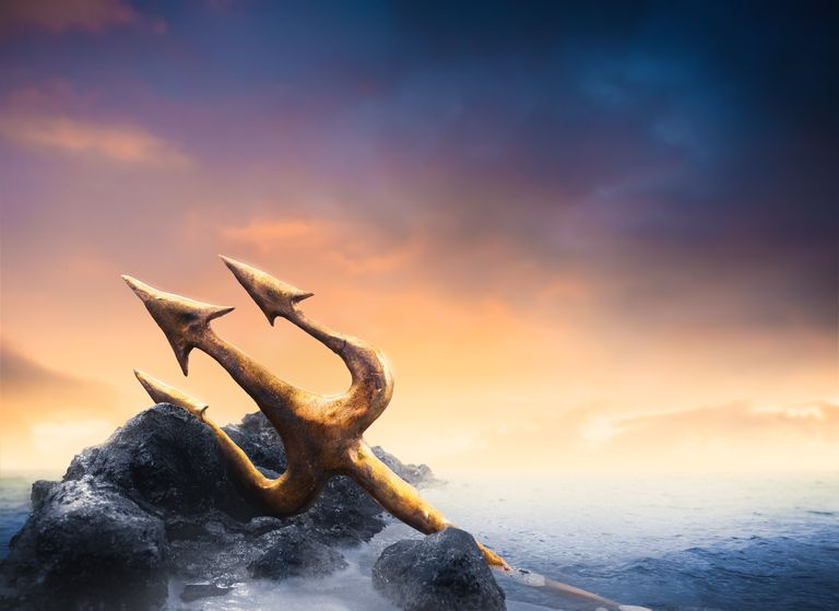Imagem de alto contraste de Poseidon
