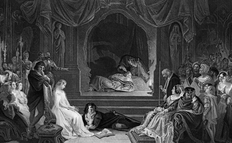 Hamlet Stages spielen ein