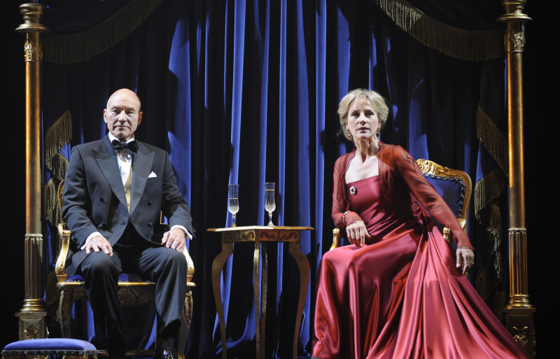 Patrick Stewart und Penny Downie in Shakespeare