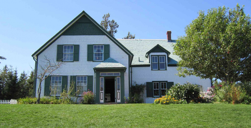 Granja Green Gables en Cavendish, Isla del Príncipe Eduardo, donde Montgomery escribió Anne of Green Gables.