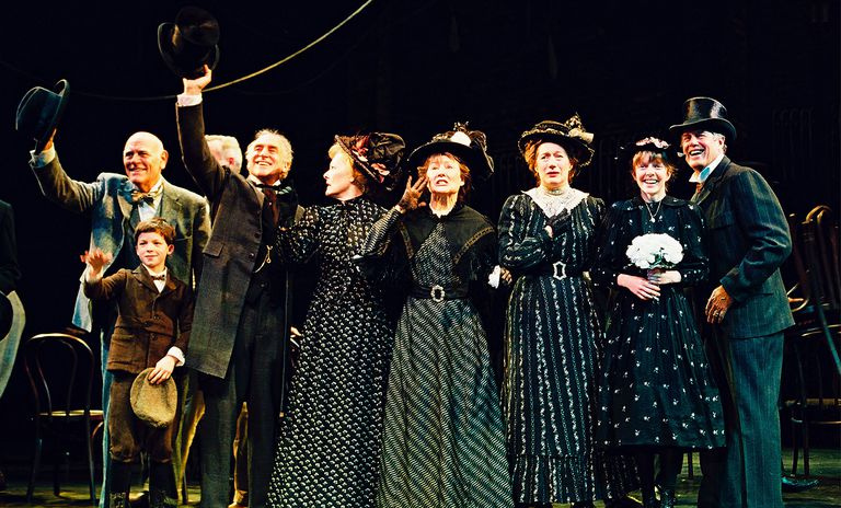 Schauspieler in der Besetzung der Broadway-Wiederaufnahme des Thornton Wilder-Klassikers