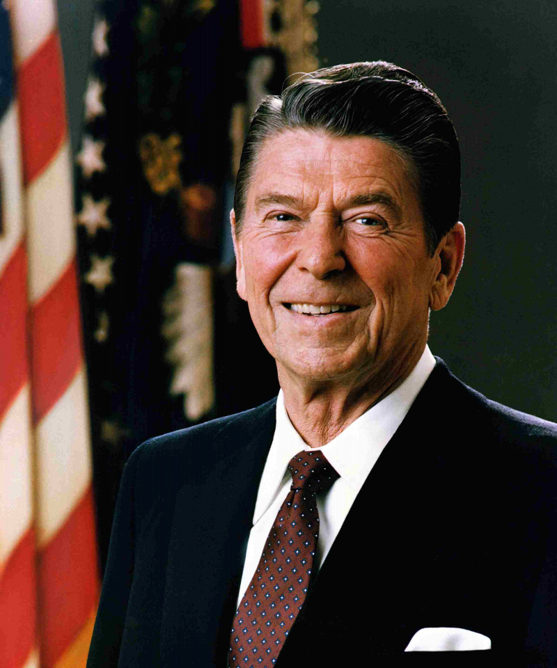 Prezydent Ronald Reagan
