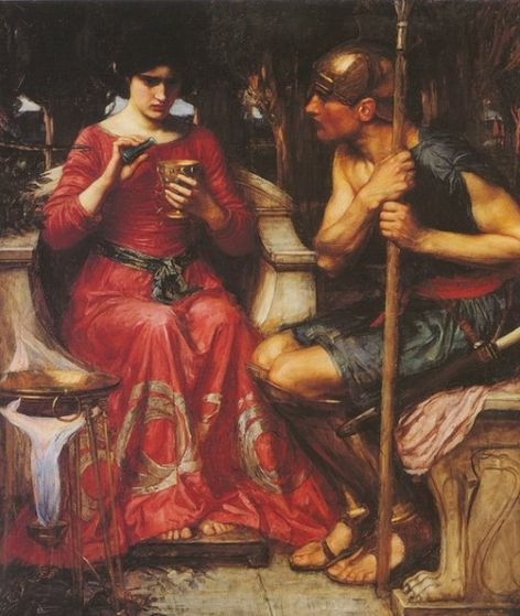 Jason i Medea autorstwa Johna Williama Waterhouse