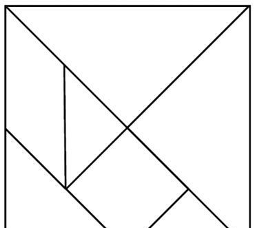Tangram-Muster