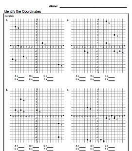 Planilha de Coordenadas 1 de 9