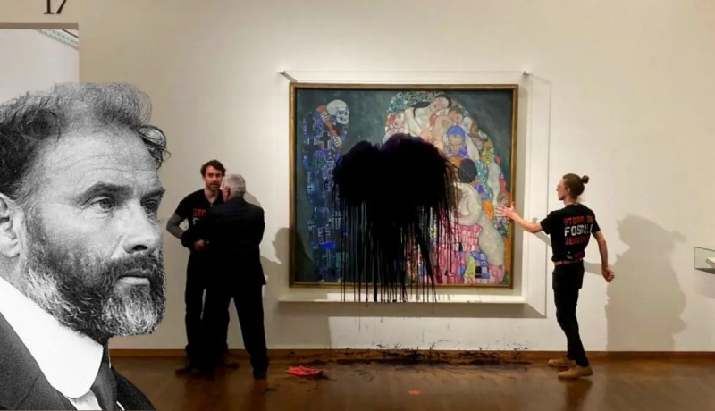 Klimatičtí aktivisté, Gustav Klimt