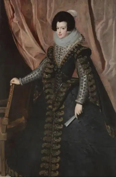 Velázquez, Isabel de Borbón