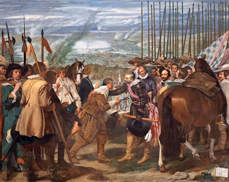 diego velázquez predaja breda slikarstva