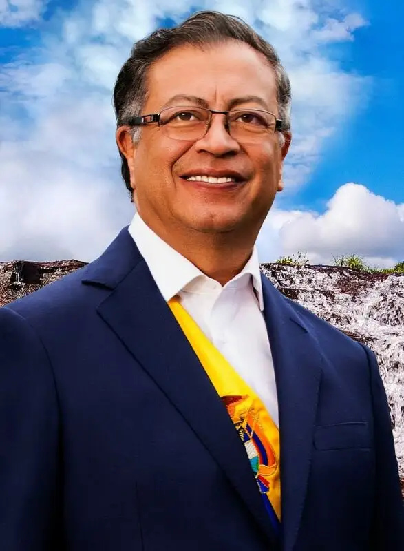   Președintele columbian Gustavo Petro