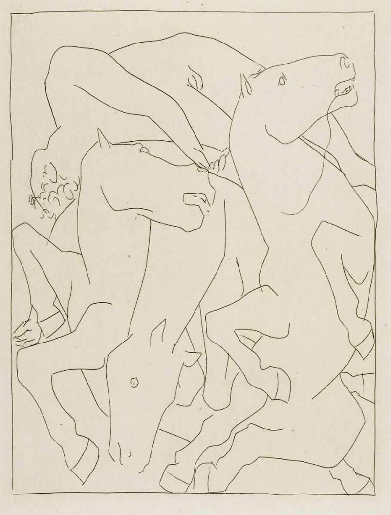 toamna phaethon soare car gravura picasso