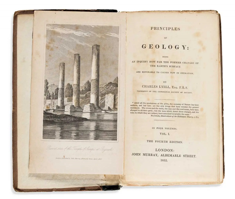 principiile geologiei charles lyell