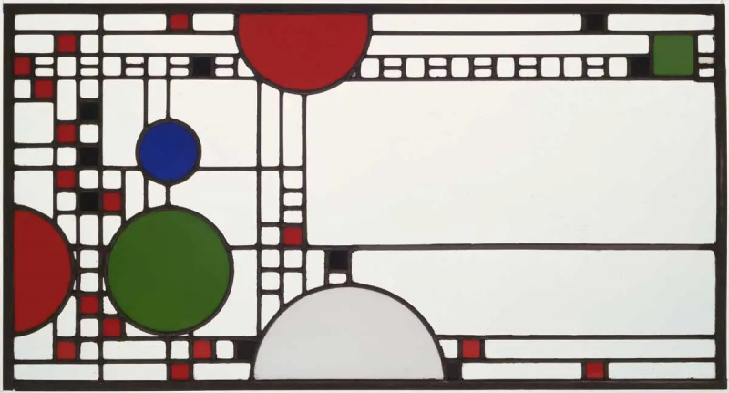   ventana de frank lloyd wright